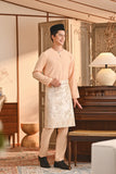 Baju Melayu Teluk Belanga Smart Fit - Apricot Gelato