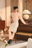 Baju Melayu Teluk Belanga Smart Fit - Apricot Gelato