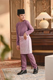 Baju Melayu Kids Teluk Belanga Smart Fit - Very Grape