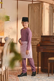 Baju Melayu Kids Teluk Belanga Smart Fit - Very Grape