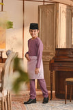 Baju Melayu Kids Teluk Belanga Smart Fit - Very Grape