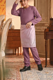 Baju Melayu Kids Teluk Belanga Smart Fit - Very Grape