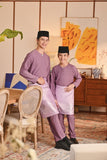 Baju Melayu Teluk Belanga Smart Fit - Very Grape