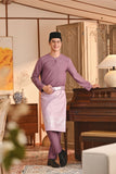 Baju Melayu Teluk Belanga Smart Fit - Very Grape