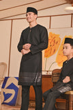 Baju Melayu Kids Teluk Belanga Smart Fit - Black