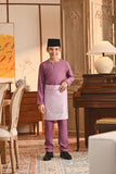 Baju Melayu Kids Teluk Belanga Smart Fit - Orchid