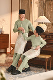 Baju Melayu Kids Teluk Belanga Smart Fit - Pistachio A