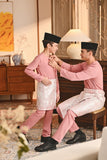 Baju Melayu Teluk Belanga Smart Fit - Dusty Rose