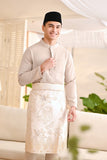 Baju Melayu Luxury Bespoke Fit - Champagne