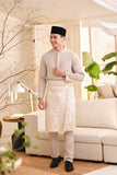 Baju Melayu Luxury Bespoke Fit - Champagne