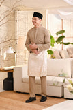 Baju Melayu Luxury Bespoke Fit - Pale Olive