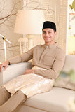 Baju Melayu Luxury Bespoke Fit - Pale Olive