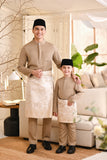 Baju Melayu Luxury Bespoke Fit - Pale Olive