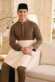 Baju Melayu Luxury Bespoke Fit - Teakwood