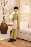 Baju Melayu Kids Luxury Bespoke Fit - Leaf Green