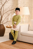 Baju Melayu Kids Luxury Bespoke Fit - Leaf Green