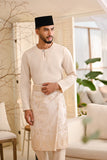 Baju Melayu Teluk Belanga Smart Fit - Cream