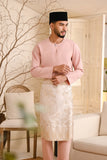 Baju Melayu Teluk Belanga Smart Fit - Rose Pink