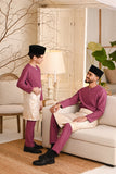 Baju Melayu Teluk Belanga Smart Fit - Berry