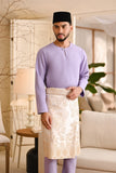 Baju Melayu Teluk Belanga Smart Fit - Lavender