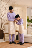 Baju Melayu Teluk Belanga Smart Fit - Lavender