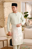 Baju Melayu Teluk Belanga Smart Fit - Fog Green