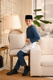 Baju Melayu Kids Luxury Bespoke Fit - Teal