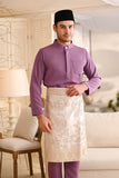 Baju Melayu Luxury Bespoke Fit - Orchid Purple