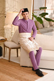 Baju Melayu Luxury Bespoke Fit - Orchid Purple