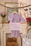 Baju Melayu Babies Luxury Bespoke Fit - Orchid Bloom