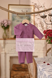 Baju Melayu Babies Luxury Bespoke Fit - Orchid