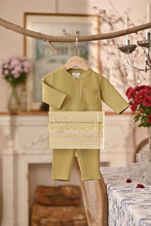 Baju Melayu Babies Majestic Bespoke Fit - Oasis