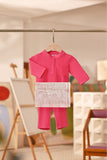 Baju Melayu Babies Couture Bespoke Fit - Fuchsia Pink