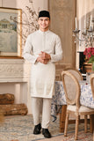 Baju Melayu Luxury Bespoke Fit - Moonbeam