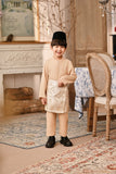 Baju Melayu Kids Luxury Bespoke Fit - Desert Dust