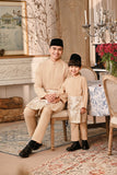 Baju Melayu Luxury Bespoke Fit - Desert Dust