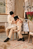 Baju Melayu Kids Luxury Bespoke Fit - Desert Dust