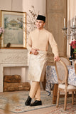 Baju Melayu Luxury Bespoke Fit - Desert Dust