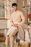 Baju Melayu Luxury Bespoke Fit - Desert Dust