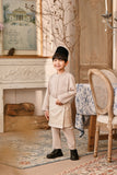 Baju Melayu Kids Luxury Bespoke Fit - Safari