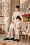 Baju Melayu Kids Luxury Bespoke Fit - Safari