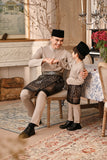 Baju Melayu Kids Luxury Bespoke Fit - Light Taupe