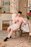 Baju Melayu Luxury Bespoke Fit - Peach Pink