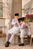 Baju Melayu Luxury Bespoke Fit - Lavender Frost