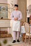 Baju Melayu Luxury Bespoke Fit - Lavender Frost