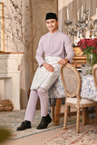 Baju Melayu Luxury Bespoke Fit - Lavender Frost