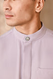 Baju Melayu Luxury Bespoke Fit - Lavender Frost