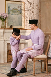 Baju Melayu Luxury Bespoke Fit - Orchid Bloom