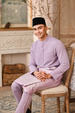 Baju Melayu Luxury Bespoke Fit - Orchid Bloom