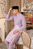 Baju Melayu Luxury Bespoke Fit - Orchid Bloom